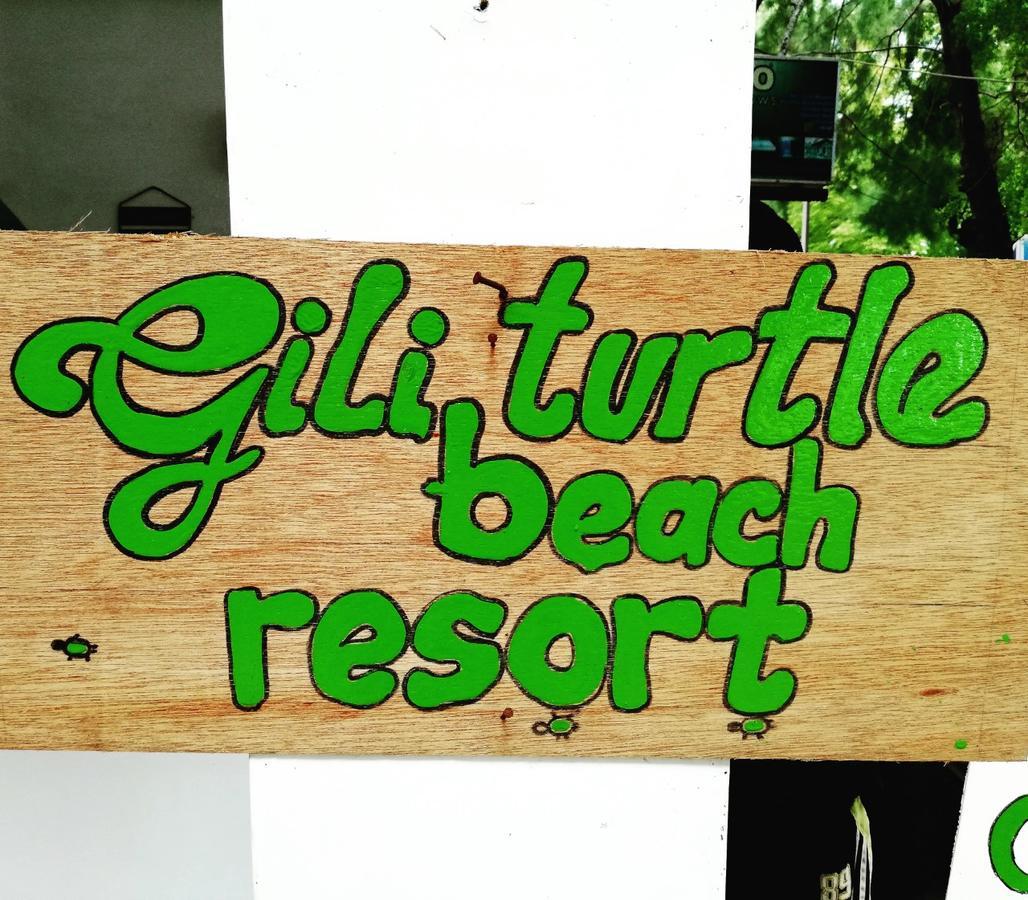 Gili Turtle Beach Resort Гили Траванган Экстерьер фото